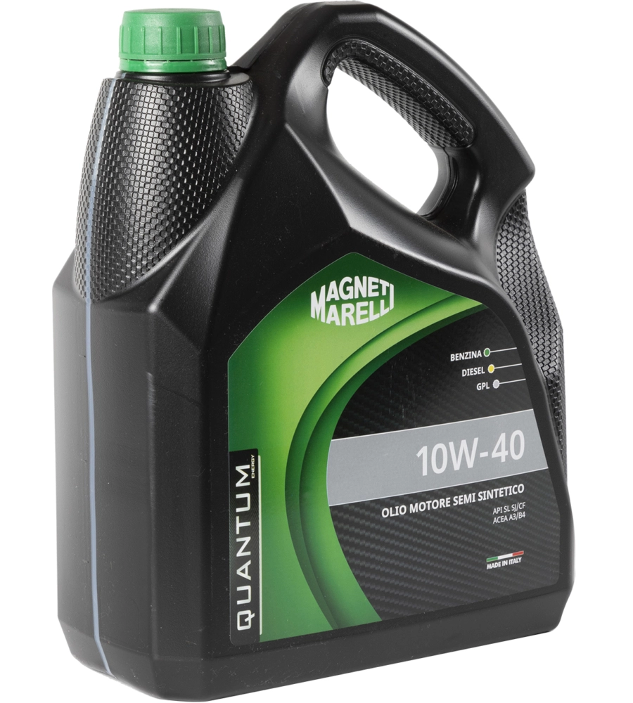 4 pezzi olio quantum marelli 10w40 semi sint. 4lt